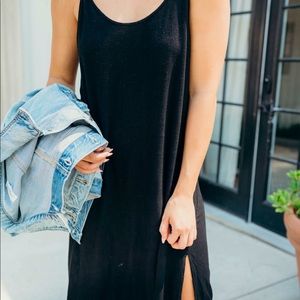 Carly Jean mid length black dress